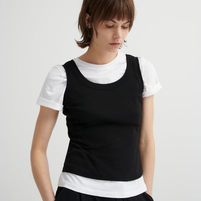 Everyday Singlet - Black