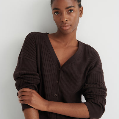 Field Cardigan - Sable