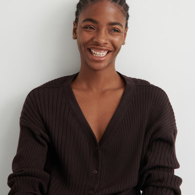 Field Cardigan - Sable