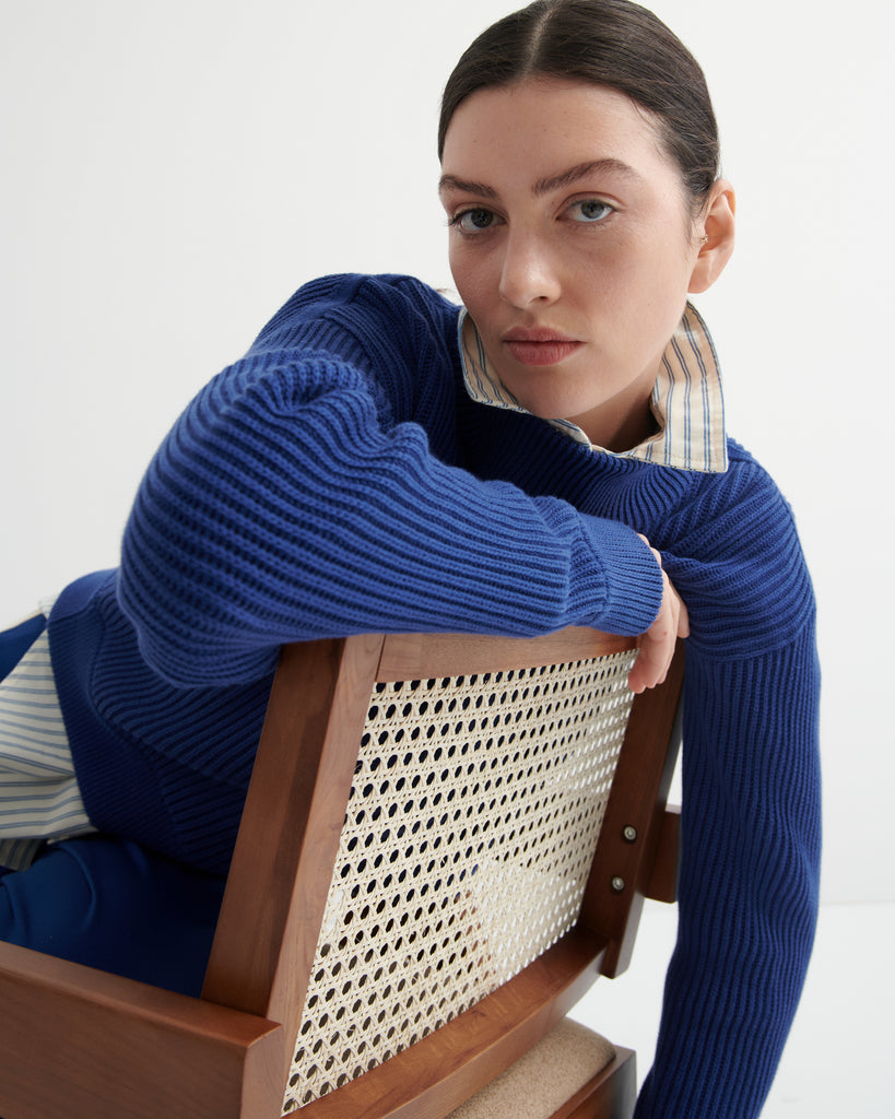 Fisher Jumper - Factory Blue