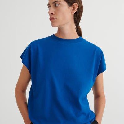 Geometry Tee - Blue Orchid