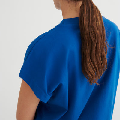 Geometry Tee - Blue Orchid