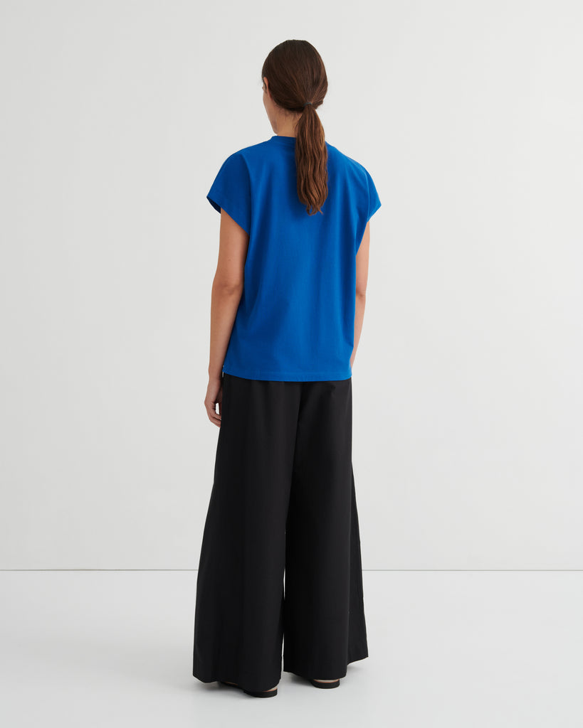 Geometry Tee - Blue Orchid