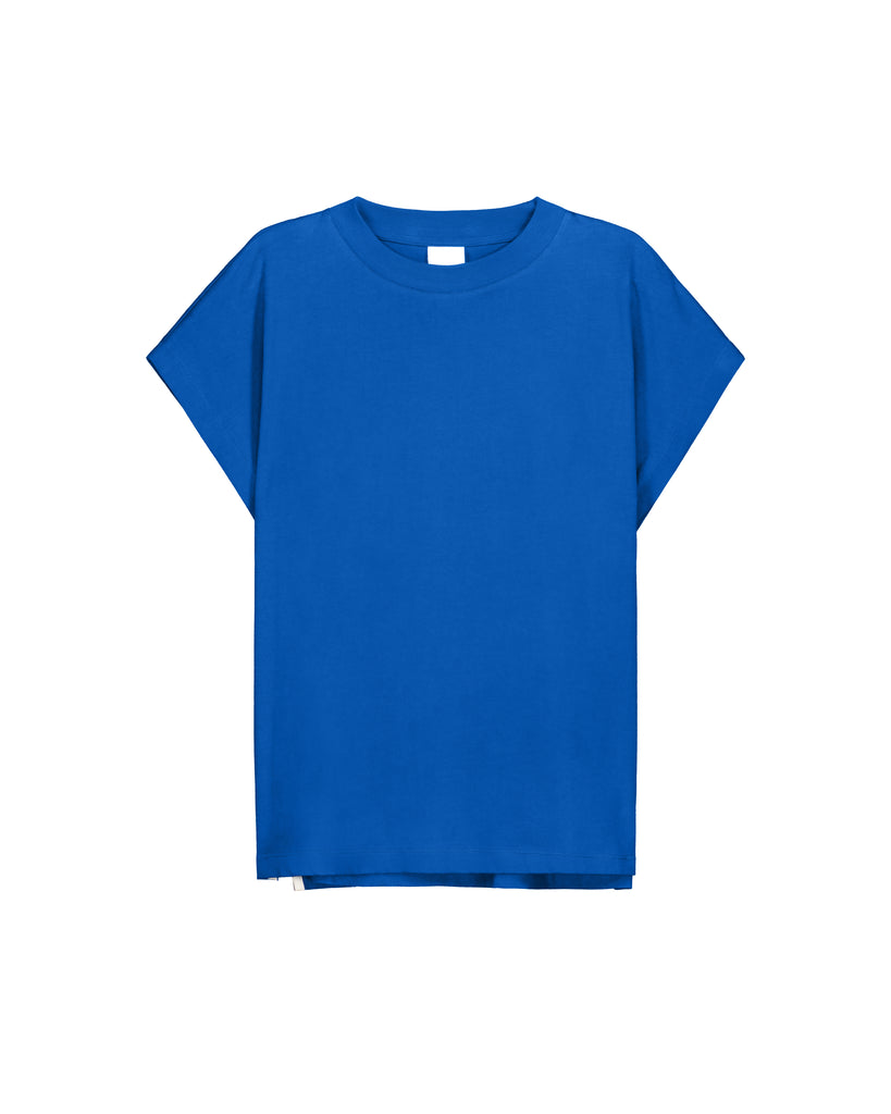 Geometry Tee - Blue Orchid