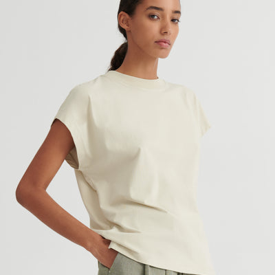 Geometry Tee - Stone
