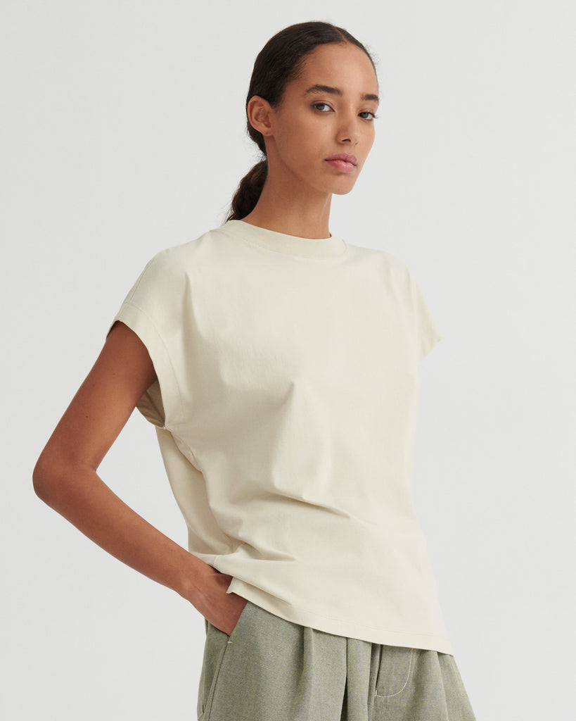Geometry Tee - Stone