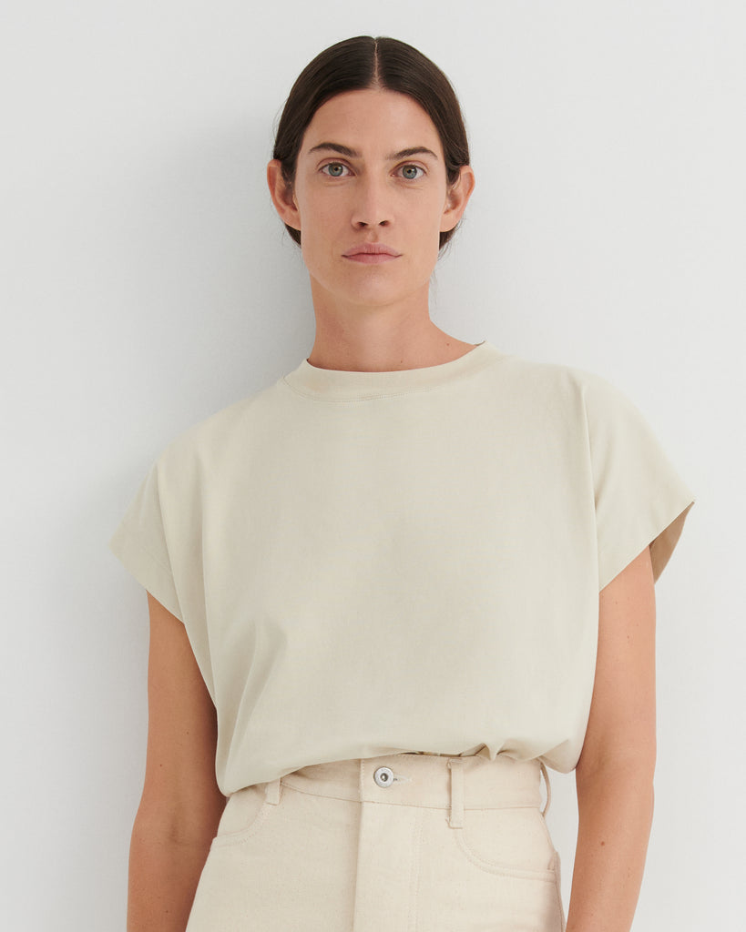 Geometry Tee - Stone