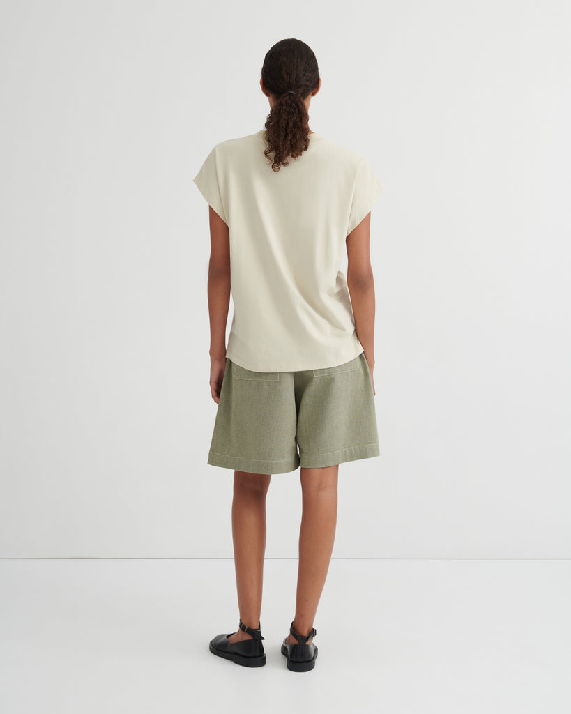 Geometry Tee - Stone