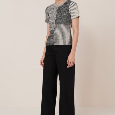 Gesso Top - Shadow Rib