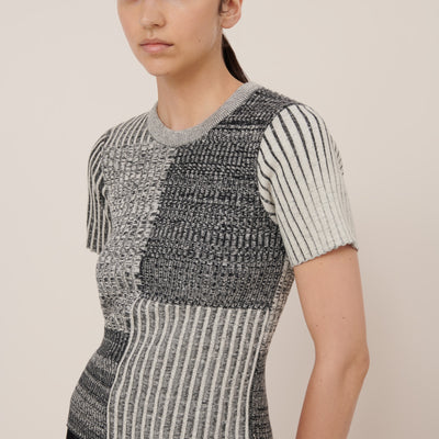 Gesso Top - Shadow Rib