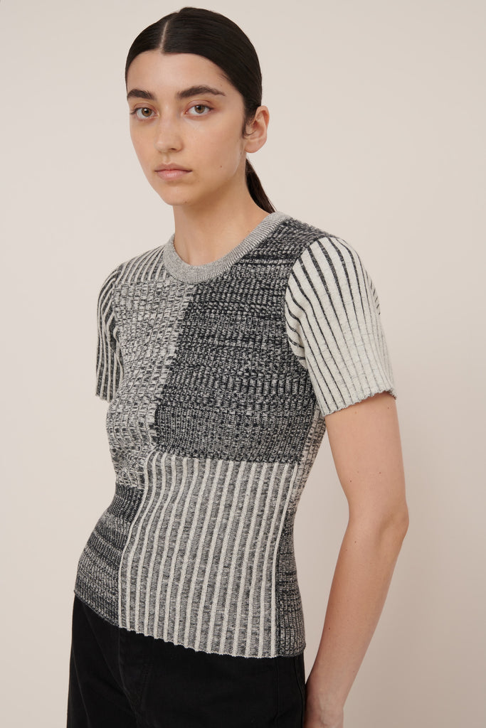 Gesso Top - Shadow Rib