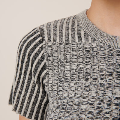 Gesso Top - Shadow Rib