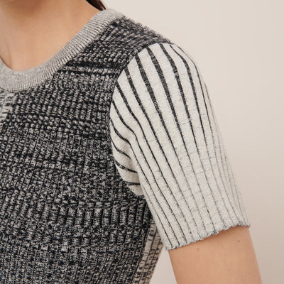 Gesso Top - Shadow Rib