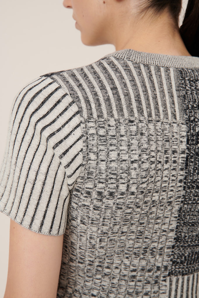 Gesso Top - Shadow Rib