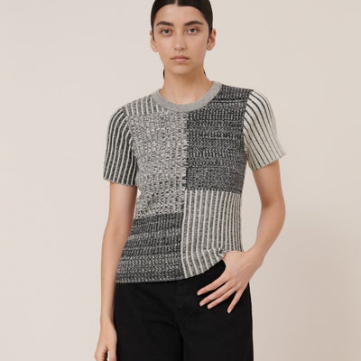 Gesso Top - Shadow Rib