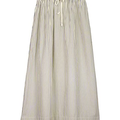 Linear Skirt - Ecru Stripe