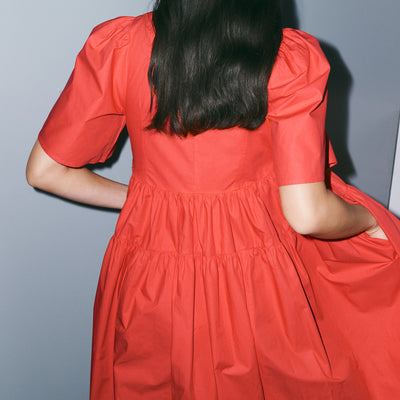 Maquette Dress - Scarlet