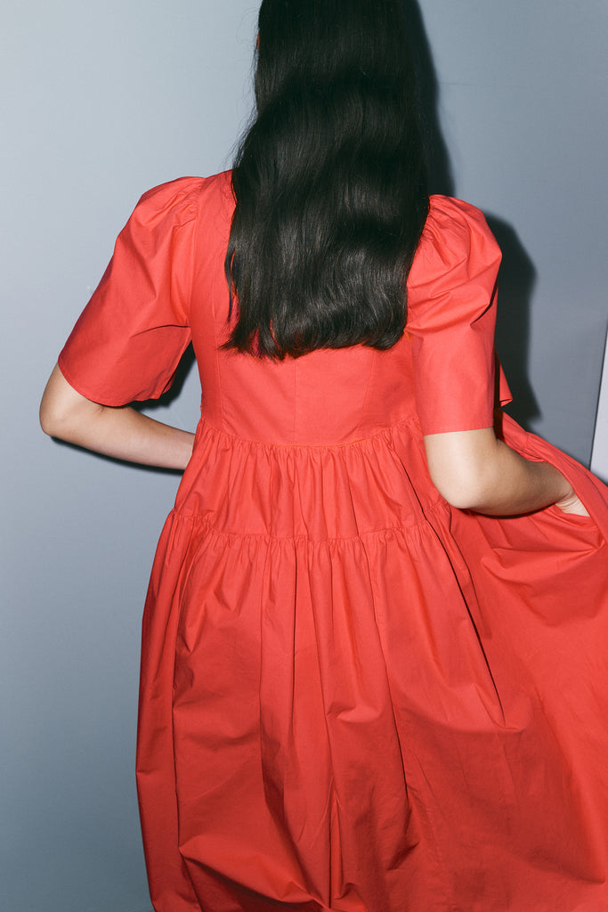 Maquette Dress - Scarlet
