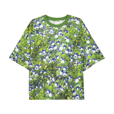 Oversized Boxy Tee - Bluebell