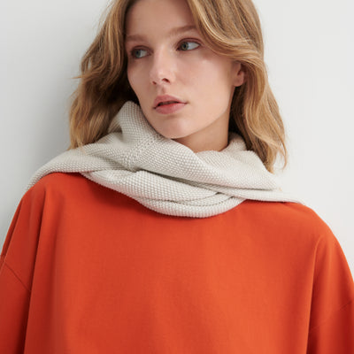 Oversized Boxy Tee - Nasturtium