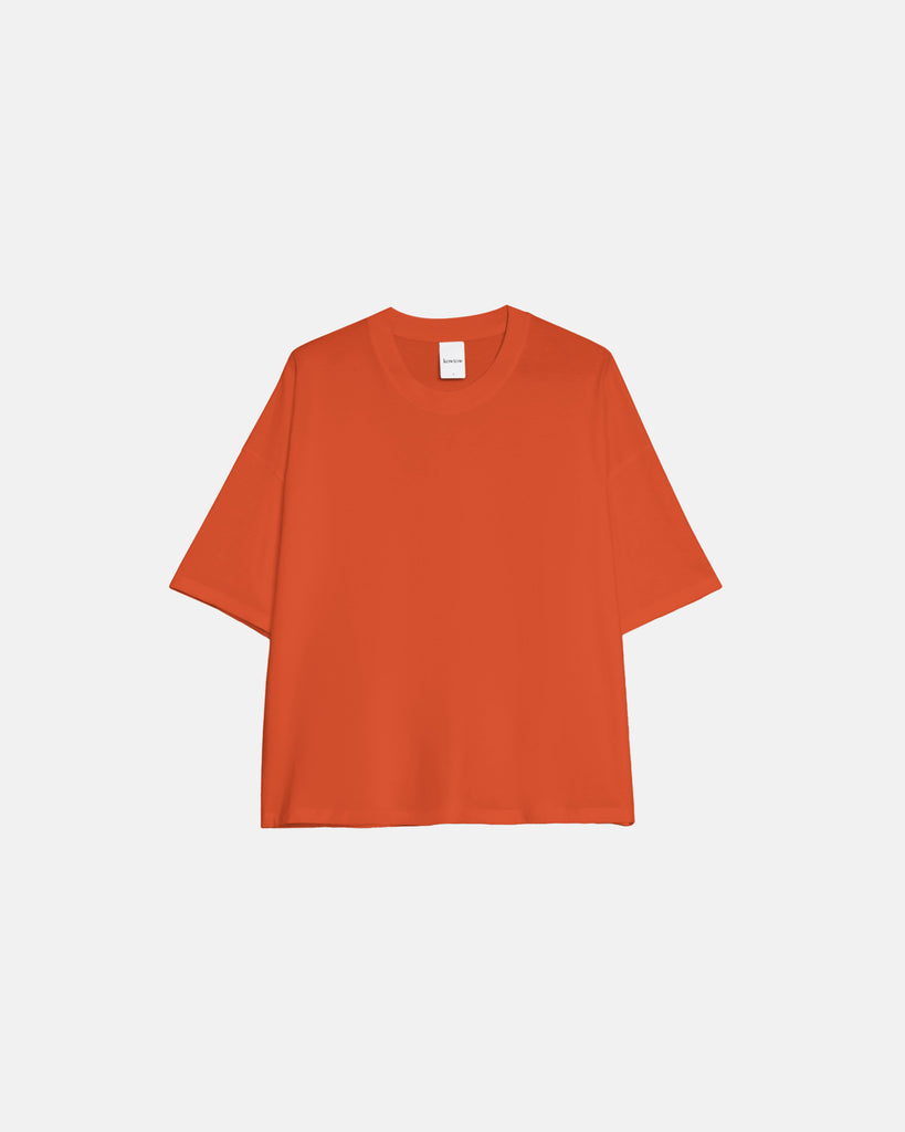 Oversized Boxy Tee - Nasturtium
