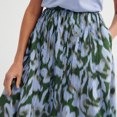 Poet Skirt - Misty Floral