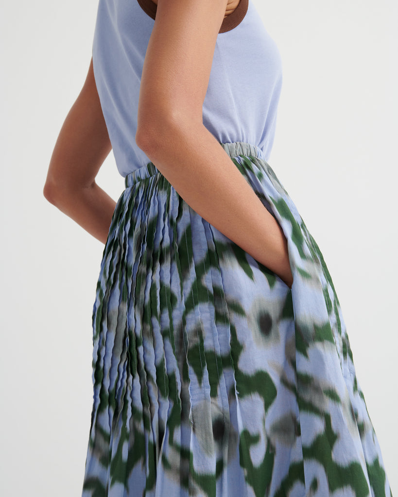 Poet Skirt - Misty Floral