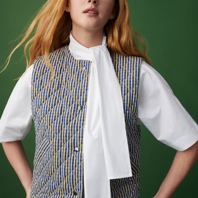 Quilter Check Vest