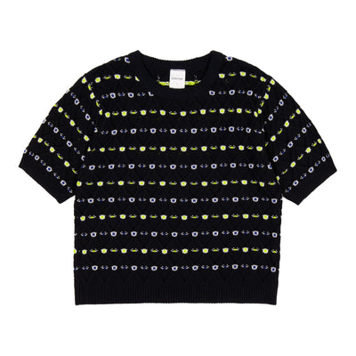 Rhode Top - Daisy Jacquard