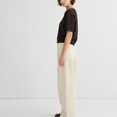 Shoreline Knit Tee - Sable
