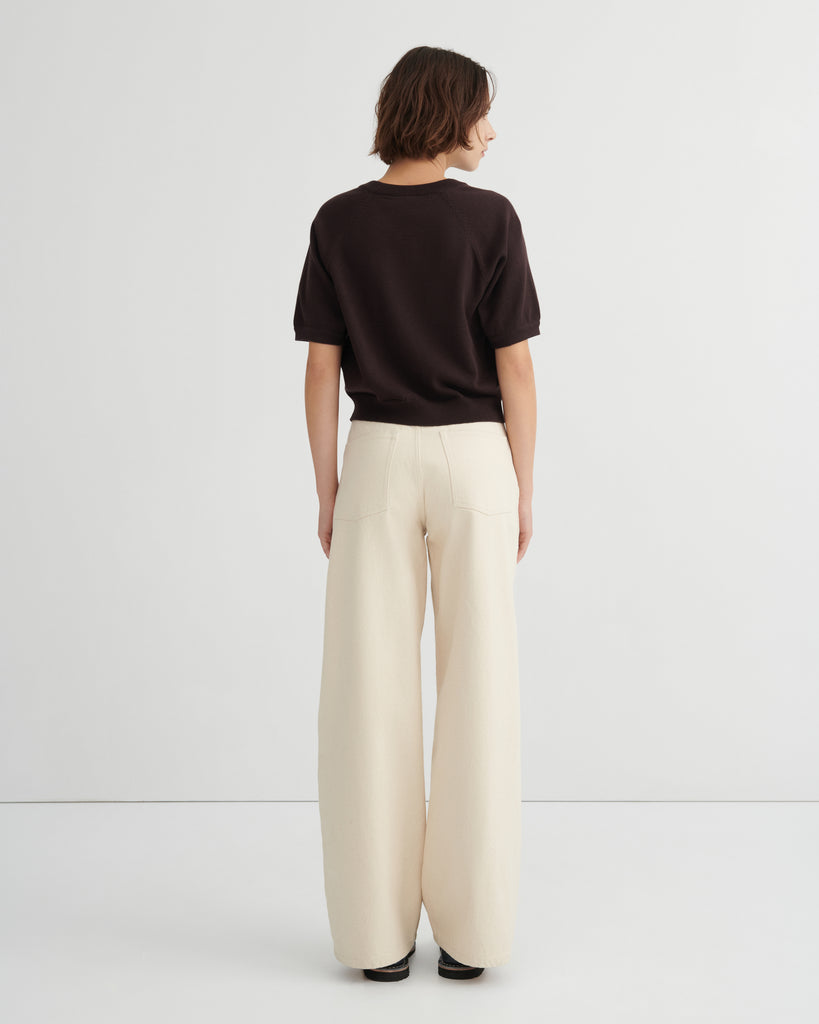 Shoreline Knit Tee - Sable