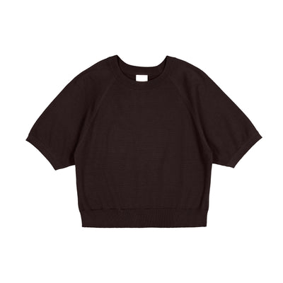 Shoreline Knit Tee - Sable