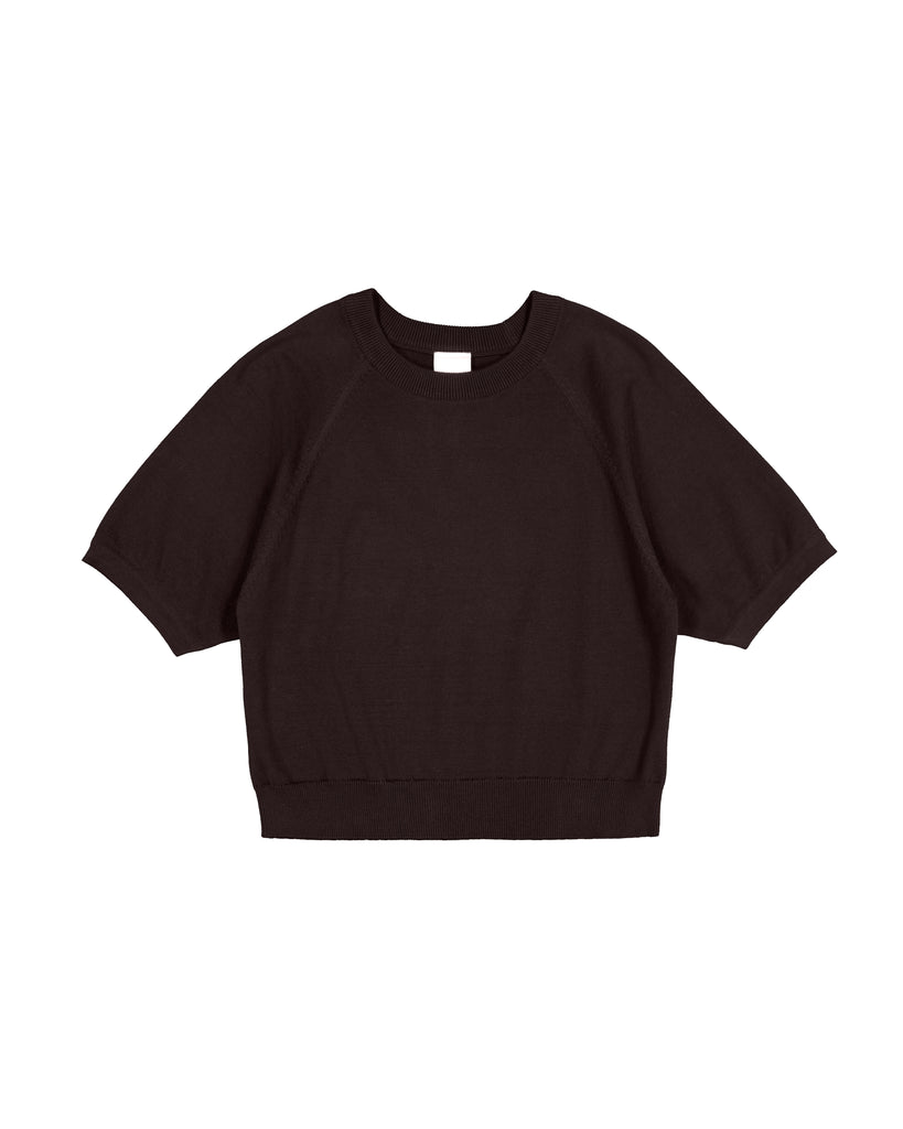 Shoreline Knit Tee - Sable