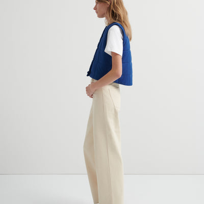 Studio Vest - Factory Blue