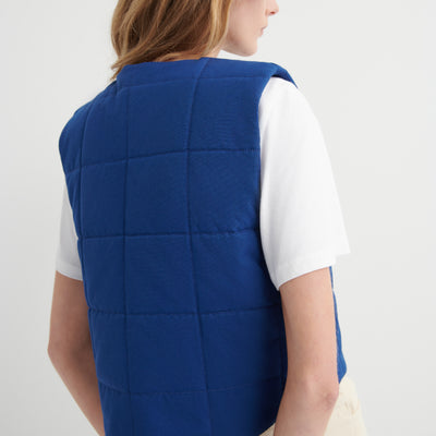 Studio Vest - Factory Blue