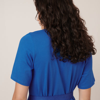 T-Shirt Swing Dress - Azure