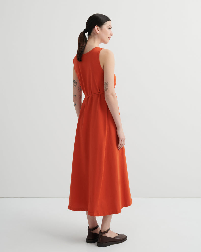 Tank Swing Dress - Nasturtium