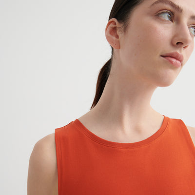 Tank Swing Dress - Nasturtium