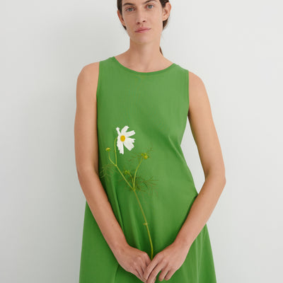 Tank Swing Dress - Spring Green