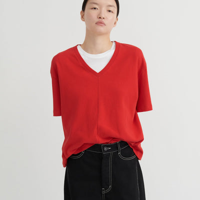 Unity Tee - Poppy Red
