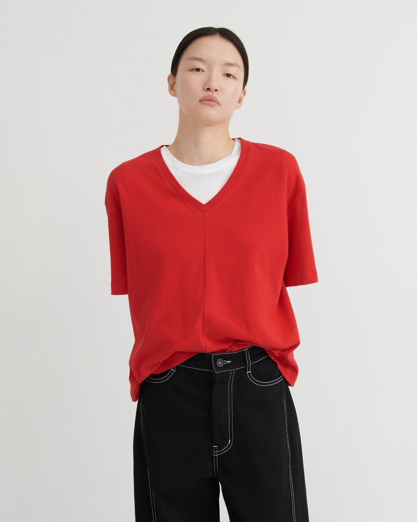 Unity Tee - Poppy Red