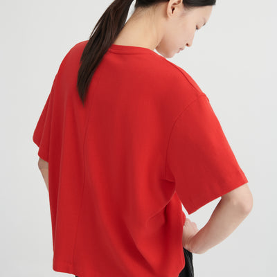 Unity Tee - Poppy Red