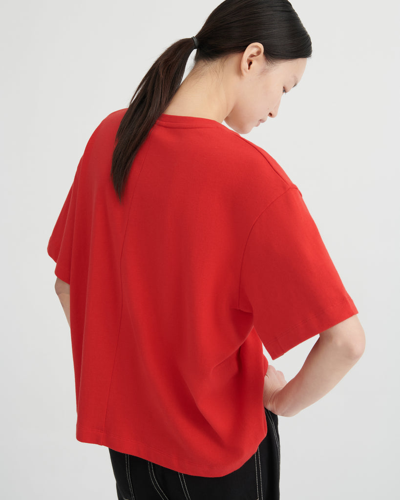 Unity Tee - Poppy Red