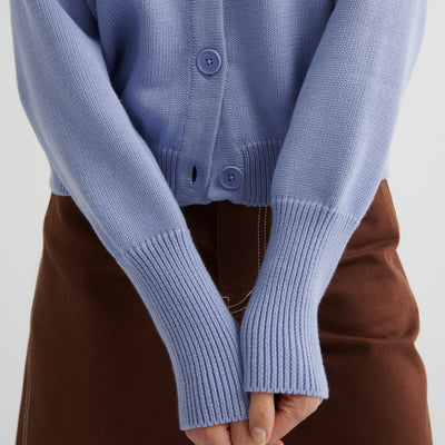 Utility Cardigan - Periwinkle