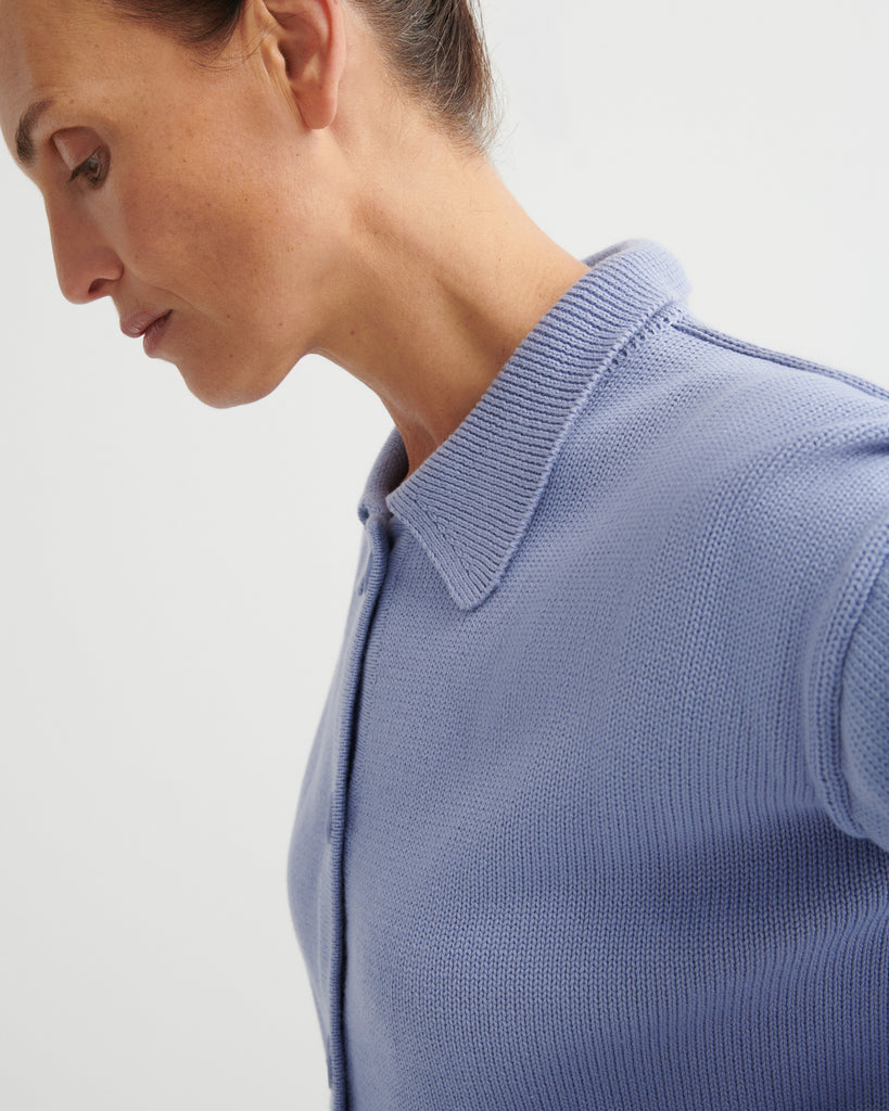 Utility Cardigan - Periwinkle