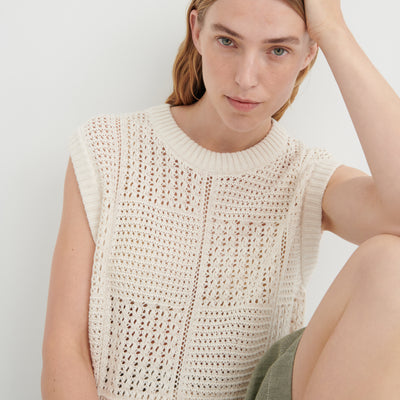 Verse Top - Ecru