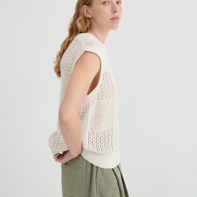 Verse Top - Ecru