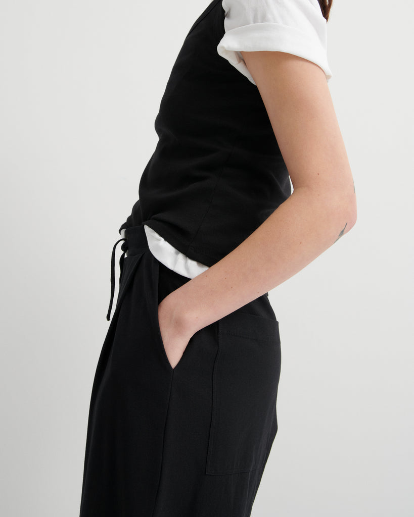 Wide Leg Pants - Black