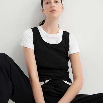 Wide Leg Pants - Black