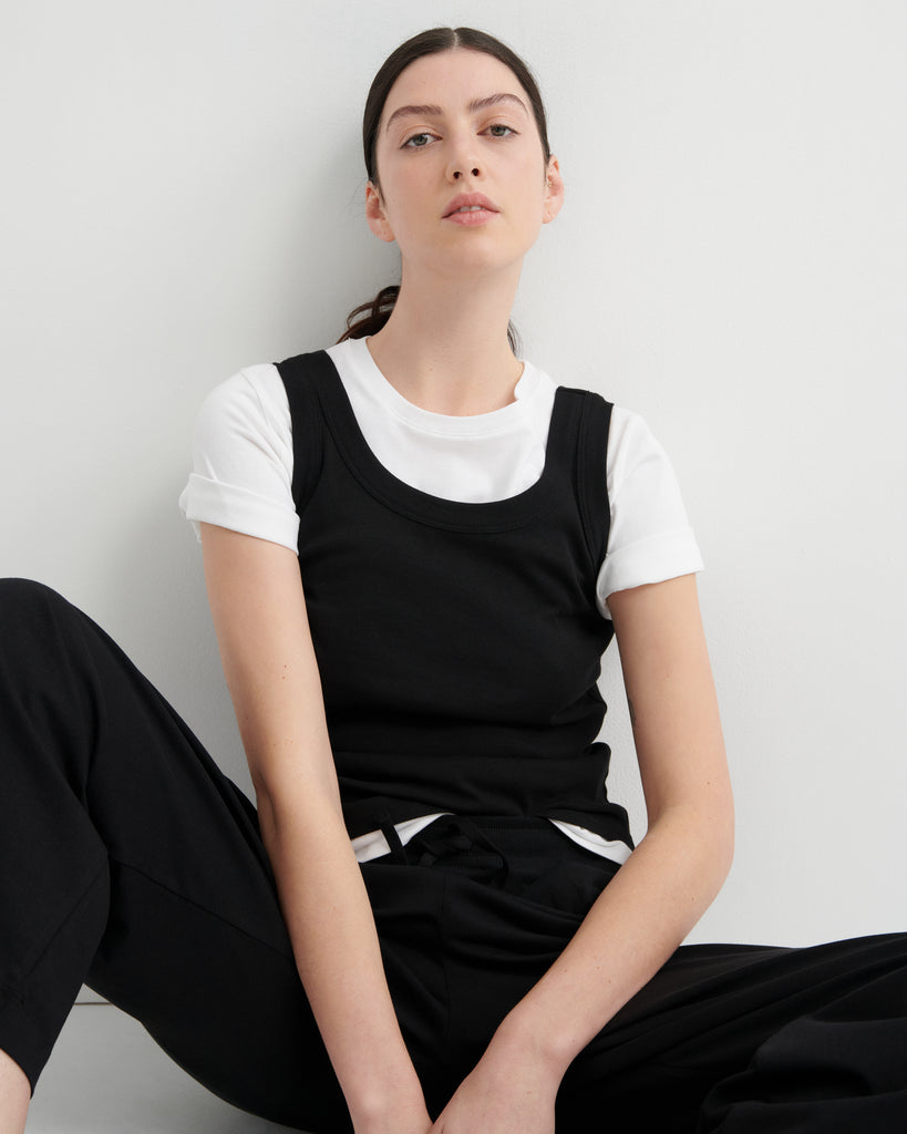 Wide Leg Pants - Black